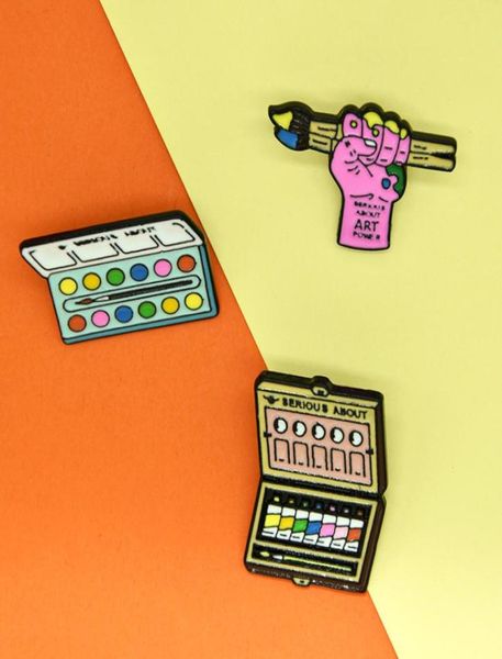 brush paint pen cute small funny enamel brooches pins for women girl men christmas gift demin shirt decor brooch pin metal kawaii 4335724, Gray
brush paint pen cute small funny enamel brooches pins for women girl men christmas gift demin shirt decor brooch pin metal kawaii 4335724, Gray