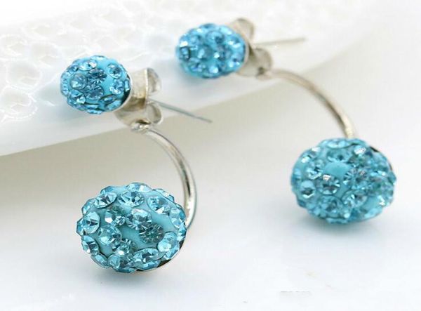 new double side silver rhinestone earrings fashion austrian crystal ball stud earrings earings for women earrings jew8989320, Golden;silver
new double side silver rhinestone earrings fashion austrian crystal ball stud earrings earings for women earrings jew8989320, Golden;silver