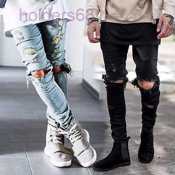 wholesale-mens ripped skinny straight slim elastic denim fit biker jeans pants long stylish, Blue
wholesale-mens ripped skinny straight slim elastic denim fit biker jeans pants long stylish, Blue
