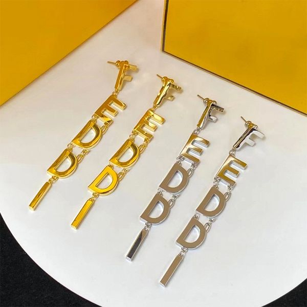 fashion womens brand designer earrings ear stud letters women pendant elegance temperament simple ladies wedding party jewelry gift accessor, Silver
fashion womens brand designer earrings ear stud letters women pendant elegance temperament simple ladies wedding party jewelry gift accessor, Silver