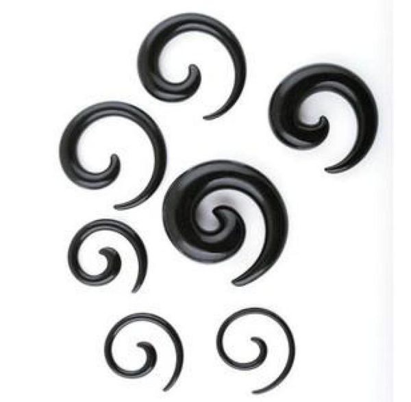 ear tunnel p31 100pcs mix 8 size black acrylic body jewelry spiral ear taper ear plug3663544, Silver
ear tunnel p31 100pcs mix 8 size black acrylic body jewelry spiral ear taper ear plug3663544, Silver