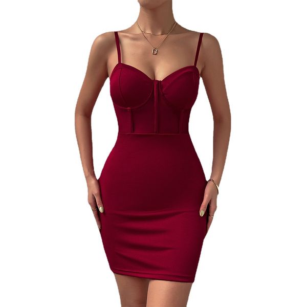 summer women's spliced strap perspective steel ring fishbone wrap hip dress sleeveless v-neck dress club evening party dresses mini, Black;gray
summer women's spliced strap perspective steel ring fishbone wrap hip dress sleeveless v-neck dress club evening party dresses mini, Black;gray