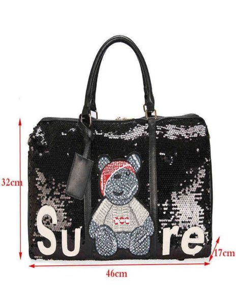 duffel bag women travel bag large capacity duffle bag fashion sequin luggage pack handbag multifunctional weekend pac5106400
duffel bag women travel bag large capacity duffle bag fashion sequin luggage pack handbag multifunctional weekend pac5106400