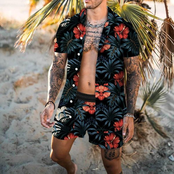 mens suits blazers flowers 3d printed hawaiian set summer short sleeve button shirt beach shorts two pieces suit casual men clothes 6xl 2305, White;black
mens suits blazers flowers 3d printed hawaiian set summer short sleeve button shirt beach shorts two pieces suit casual men clothes 6xl 2305, White;black