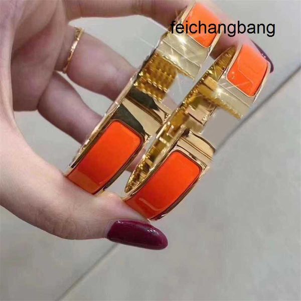 2023 love bracelets men enamel bangles designer h letter pulsera for women wedding birthday luxury jewelry stainless steel buckle non tarnis, Black 
2023 love bracelets men enamel bangles designer h letter pulsera for women wedding birthday luxury jewelry stainless steel buckle non tarnis, Black