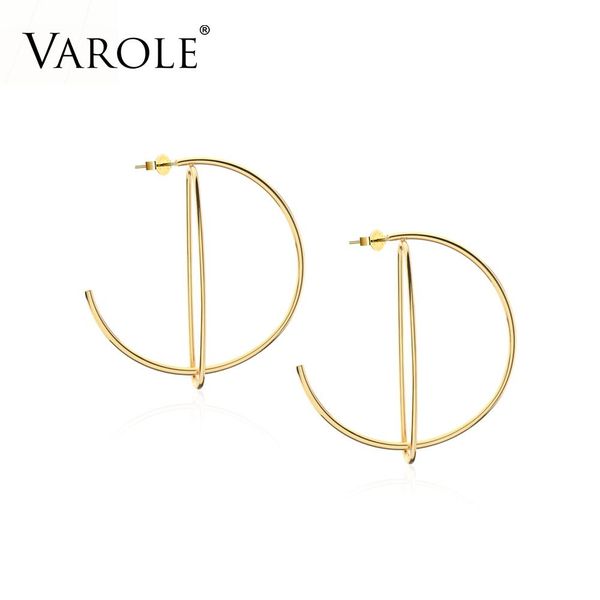 huggie varole simple big hoop earrings gold color earings stainless steel circle earrings for women jewelry oorbellen, Golden;silver
huggie varole simple big hoop earrings gold color earings stainless steel circle earrings for women jewelry oorbellen, Golden;silver