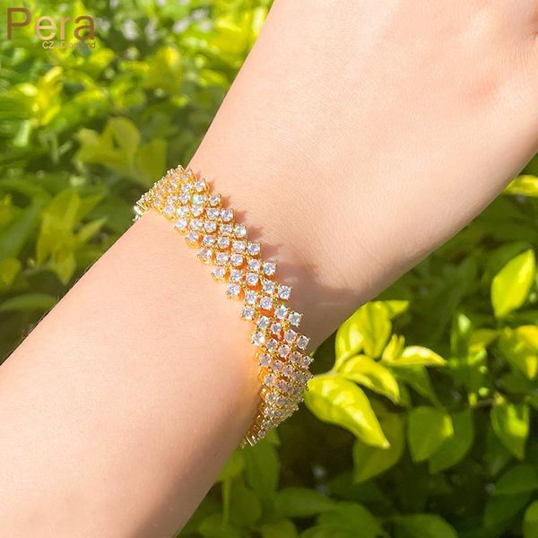 bangle pera glitters white cubic zirconia gold colour big wide bangle bracelets with extension clasp for women jewelry party gift b232, Black
bangle pera glitters white cubic zirconia gold colour big wide bangle bracelets with extension clasp for women jewelry party gift b232, Black