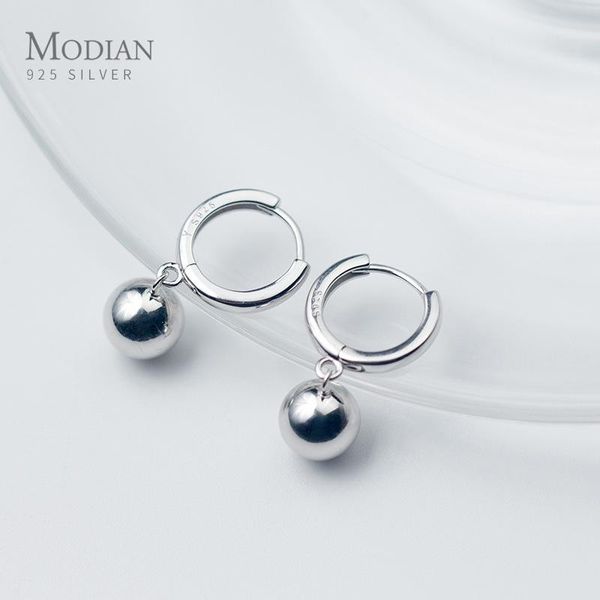 huggie modian new arrive big balls sterling silver 925 hoop earring for women simple earring korea style fine jewelry accessories, Golden;silver
huggie modian new arrive big balls sterling silver 925 hoop earring for women simple earring korea style fine jewelry accessories, Golden;silver