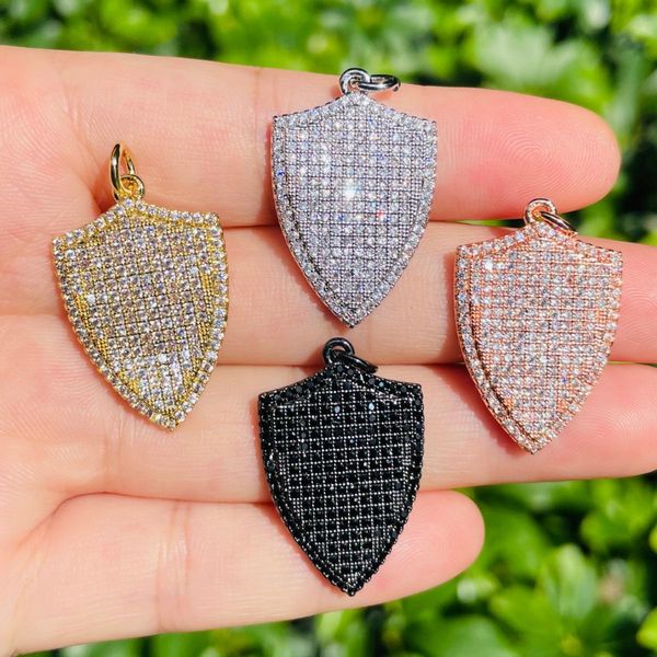 other 5pcs zirconia micro pave shield pendants for women necklace bracelet making gold plated charms for jewelry findings wholesale
other 5pcs zirconia micro pave shield pendants for women necklace bracelet making gold plated charms for jewelry findings wholesale