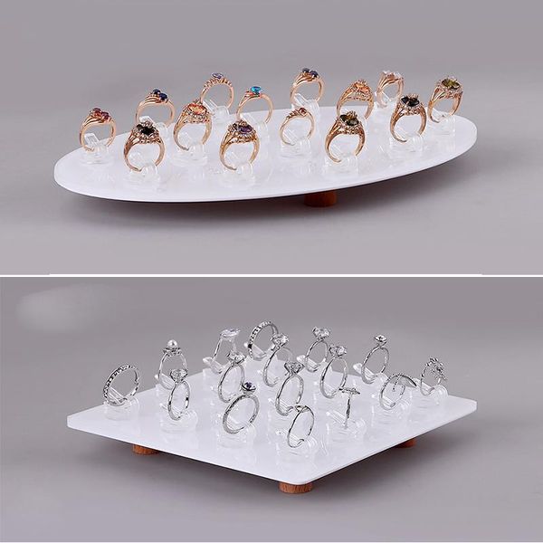 boxes superior acrylic wood white ring tray rong display stand ring organizer jewellery display case jewelry holder ring rack props, Black;white
boxes superior acrylic wood white ring tray rong display stand ring organizer jewellery display case jewelry holder ring rack props, Black;white