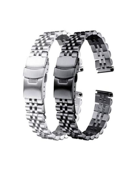 stainless steel bracelet 18mm 19mm 20mm 21mm 22mm 24mm 26mm women men silver solid metal watch band strap accessorie5847983, Black;brown
stainless steel bracelet 18mm 19mm 20mm 21mm 22mm 24mm 26mm women men silver solid metal watch band strap accessorie5847983, Black;brown
