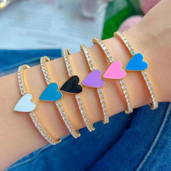 bangle 3pcs white zircon cz and white/blue/black/pink enamel color heart star cuff bangle for women colorful hip hop jewelry
bangle 3pcs white zircon cz and white/blue/black/pink enamel color heart star cuff bangle for women colorful hip hop jewelry