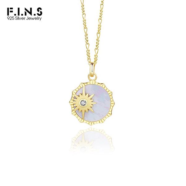 necklaces f.i.n.s authentic 925 sterling silver sun shell necklace geometric clavicle figaro chain pendants for women fashion fine jewelry
necklaces f.i.n.s authentic 925 sterling silver sun shell necklace geometric clavicle figaro chain pendants for women fashion fine jewelry