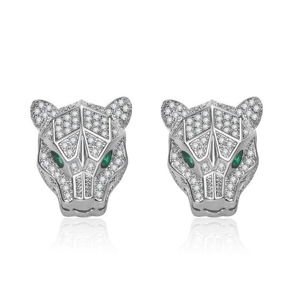 stud fashion green eyes leopard head stud earring with full zircon stone panther animal design earring for women, Golden;silver
stud fashion green eyes leopard head stud earring with full zircon stone panther animal design earring for women, Golden;silver