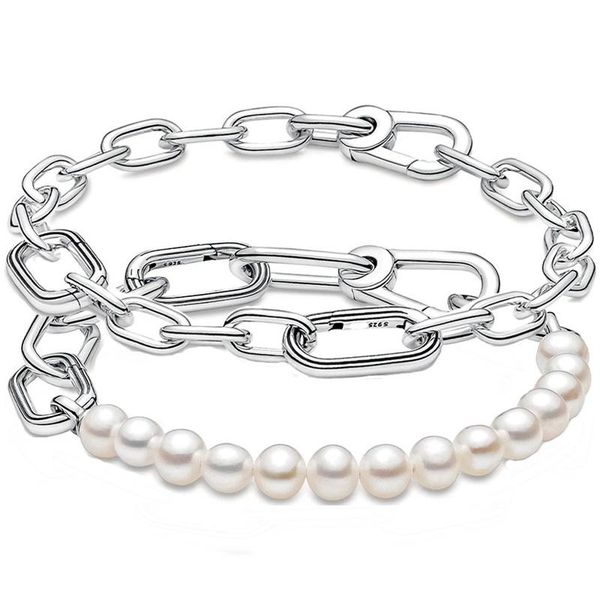 bangle original small freshwater cultured pear link chain bracelet fit fashion 925 sterling silver bangle bead charm diy jewelry, Black
bangle original small freshwater cultured pear link chain bracelet fit fashion 925 sterling silver bangle bead charm diy jewelry, Black