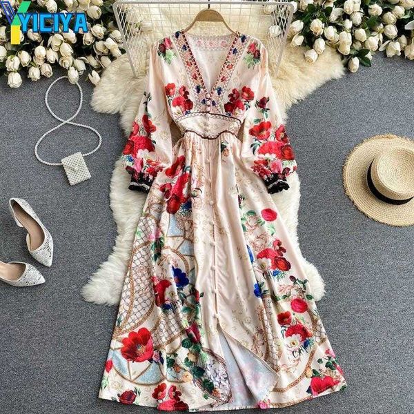 yiciya casual dresses european chic v-neck embroidered dress woman midi lace-up buttons women puff sleeve a-line vintage clothes drop, Black;gray
yiciya casual dresses european chic v-neck embroidered dress woman midi lace-up buttons women puff sleeve a-line vintage clothes drop, Black;gray