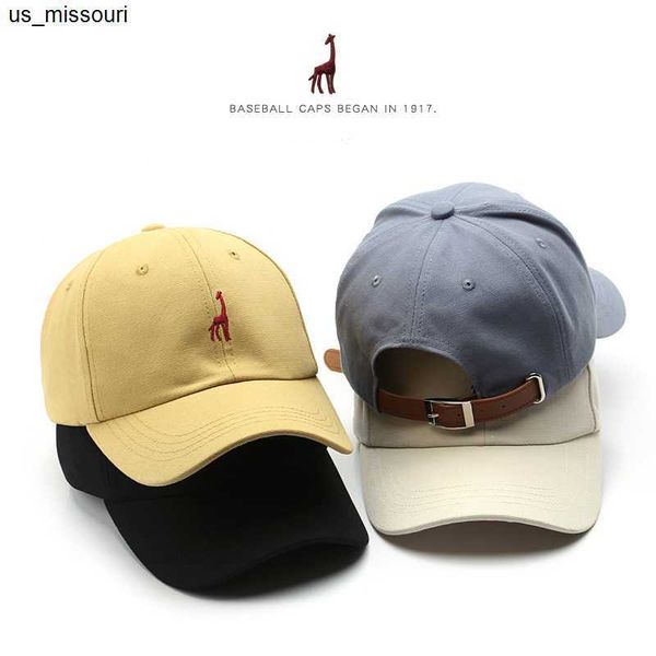 ball caps sleckton 2023 spring baseball cap for women and men fashion giraffe embroidery hat adjustable leather buckle hats gorras j230520, Blue;gray
ball caps sleckton 2023 spring baseball cap for women and men fashion giraffe embroidery hat adjustable leather buckle hats gorras j230520, Blue;gray