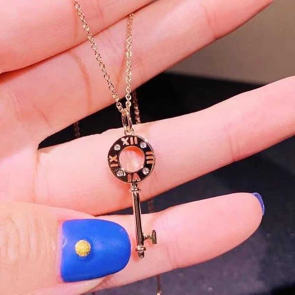 internet celebrity tiffayffay roman key necklace 925 sterling silver plated 18k gold tiffaytiffay hollow out diamonds pendant collar chain, Black
internet celebrity tiffayffay roman key necklace 925 sterling silver plated 18k gold tiffaytiffay hollow out diamonds pendant collar chain, Black