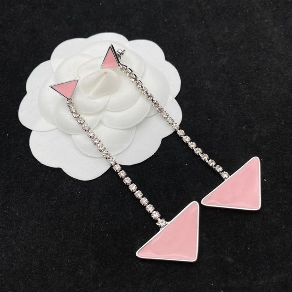 knot 2022 trend fashion pink triangle drip adhesive dangling earrings luxury design women's earrings, Silver
knot 2022 trend fashion pink triangle drip adhesive dangling earrings luxury design women's earrings, Silver