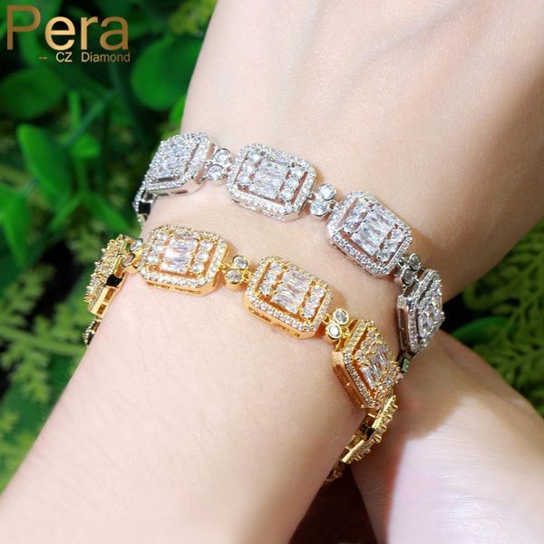 bangle pera classic princess cut cz zircon yellow gold plated chain link bracelets bangle for ladies christmas party jewelry gift b197, Black
bangle pera classic princess cut cz zircon yellow gold plated chain link bracelets bangle for ladies christmas party jewelry gift b197, Black