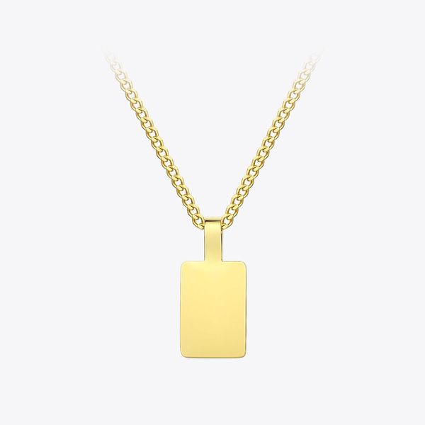 necklaces enfashion personalized engraved name necklace stainless steel circle square pendant necklaces for couples jewelry custom pb3010, Silver
necklaces enfashion personalized engraved name necklace stainless steel circle square pendant necklaces for couples jewelry custom pb3010, Silver