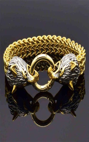 vintage men wolf bracelet stainless steel jewelry viking gold bangles fashion accessories gift for boyfriend drop3448510, Black
vintage men wolf bracelet stainless steel jewelry viking gold bangles fashion accessories gift for boyfriend drop3448510, Black