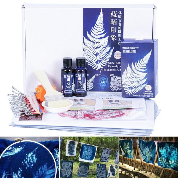 other cyanotype set potassium ferricyanide cyanotype printing diy kit pr sale 
other cyanotype set potassium ferricyanide cyanotype printing diy kit pr sale
