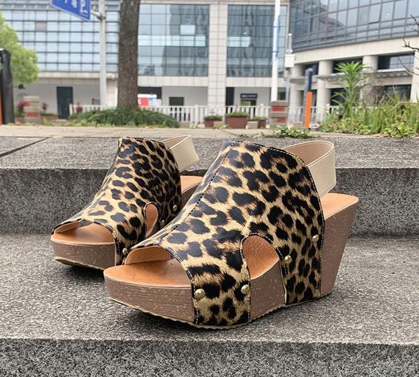 fashion platform open toe women039s sandals 2020 summer leopard print wedge sandals fish mouth high heel women1099523, Black
fashion platform open toe women039s sandals 2020 summer leopard print wedge sandals fish mouth high heel women1099523, Black