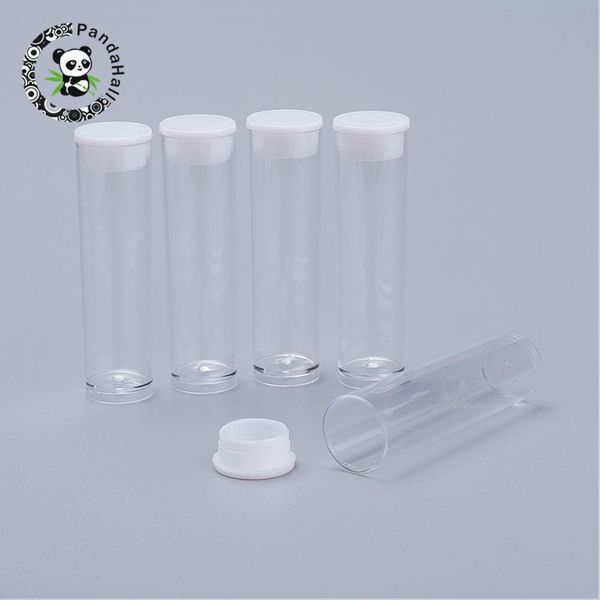 boxes 200pcs clear tube plastic bead containers with lid for jewelry packaging 55mm 74mm 76mm, Black;white
boxes 200pcs clear tube plastic bead containers with lid for jewelry packaging 55mm 74mm 76mm, Black;white