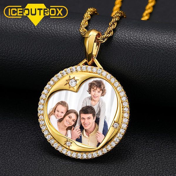 necklaces new round heart custom picture pendant necklace iced out hip hop custom material cz moissanite fashion unique memory jewelry, Silver
necklaces new round heart custom picture pendant necklace iced out hip hop custom material cz moissanite fashion unique memory jewelry, Silver