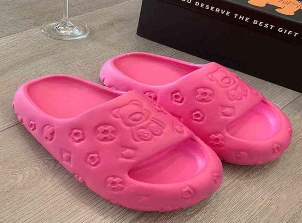 sandals eva bear print slippers for women cute sweet soft thick bottom nonslip bathroom slides home mute flip flops girls beach s4247612, Black
sandals eva bear print slippers for women cute sweet soft thick bottom nonslip bathroom slides home mute flip flops girls beach s4247612, Black
