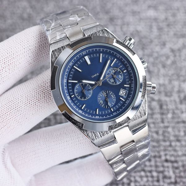 luxury mens watches brand designer chronograph all stainless steel band man watch water resistand wristwatches for men new year christmas gi, Slivery;brown
luxury mens watches brand designer chronograph all stainless steel band man watch water resistand wristwatches for men new year christmas gi, Slivery;brown