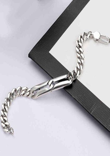 925 sterling silver bracelet light luxury brand jewelry fashion trend simple men and women couple birthday gift5359370, Black
925 sterling silver bracelet light luxury brand jewelry fashion trend simple men and women couple birthday gift5359370, Black