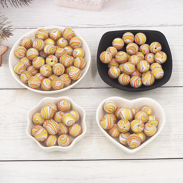 crystal chenkai 50pcs 15mm streamer print silicone beads baby round shaped beads teething bpa diy sensory chewing toy accessories
crystal chenkai 50pcs 15mm streamer print silicone beads baby round shaped beads teething bpa diy sensory chewing toy accessories