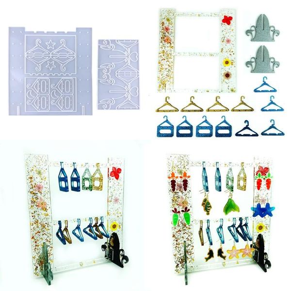 other 2pcs earring storage rack drop glue molds diy earring display rack jewelry storage rack jewelry hanger silicone mold
other 2pcs earring storage rack drop glue molds diy earring display rack jewelry storage rack jewelry hanger silicone mold