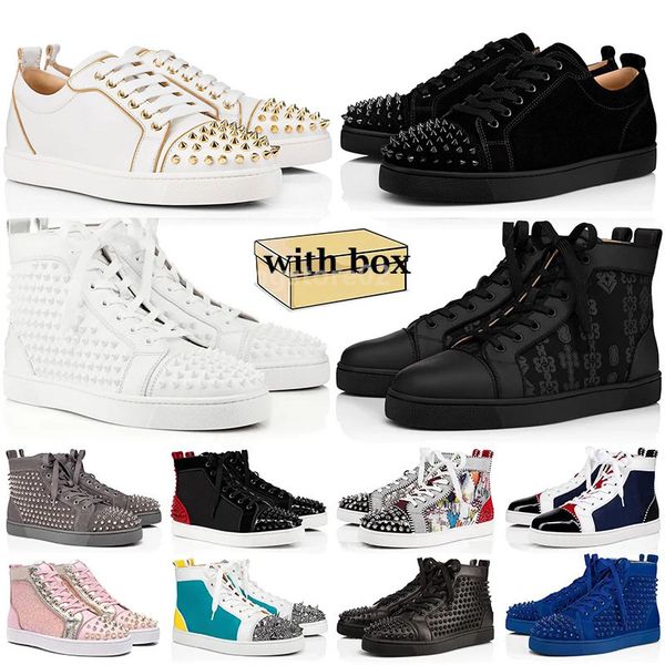 2023 men women designer shoes luxury sneakers high low black white cool grey pink dark blue multi color mens trainers for party wedding b9
2023 men women designer shoes luxury sneakers high low black white cool grey pink dark blue multi color mens trainers for party wedding b9