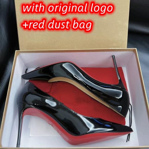 designer high heels shoes brand pumps red shiny bottoms 8cm 10cm 12cm thin heel pointed toe genuine leather nude black wedding shoes with bo
designer high heels shoes brand pumps red shiny bottoms 8cm 10cm 12cm thin heel pointed toe genuine leather nude black wedding shoes with bo