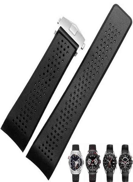 bracelet for tag heuer grand carrera aquaracer soft sile wristband men strap accessories rubber band chain h2204195093108, Black;brown
bracelet for tag heuer grand carrera aquaracer soft sile wristband men strap accessories rubber band chain h2204195093108, Black;brown