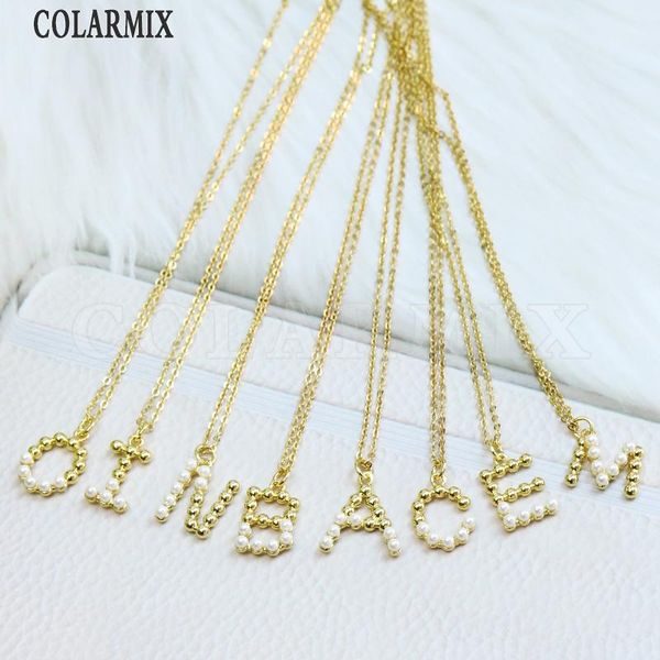 necklaces 10 pcs letter pendant necklace initial letter pave tiny pearls pendant necklace fashion jewelry gift alphabet necklace 52546, Silver
necklaces 10 pcs letter pendant necklace initial letter pave tiny pearls pendant necklace fashion jewelry gift alphabet necklace 52546, Silver