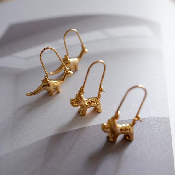 huggie hoop earrings jewelry for teens piercing animal dinosaur dog schnauzer woman earring accessories bijouterie female new year gift, Golden;silver
huggie hoop earrings jewelry for teens piercing animal dinosaur dog schnauzer woman earring accessories bijouterie female new year gift, Golden;silver