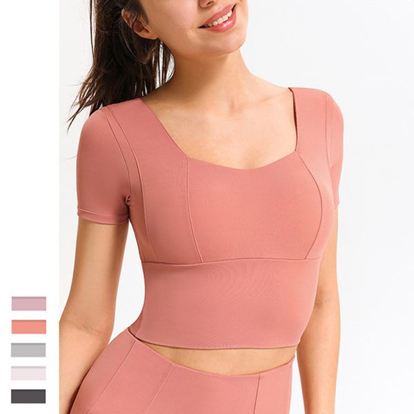 ll women yoga outfit short sleeve crew neck breathable seamless quick dry fintness gym short crop summer t shirt ds42
ll women yoga outfit short sleeve crew neck breathable seamless quick dry fintness gym short crop summer t shirt ds42