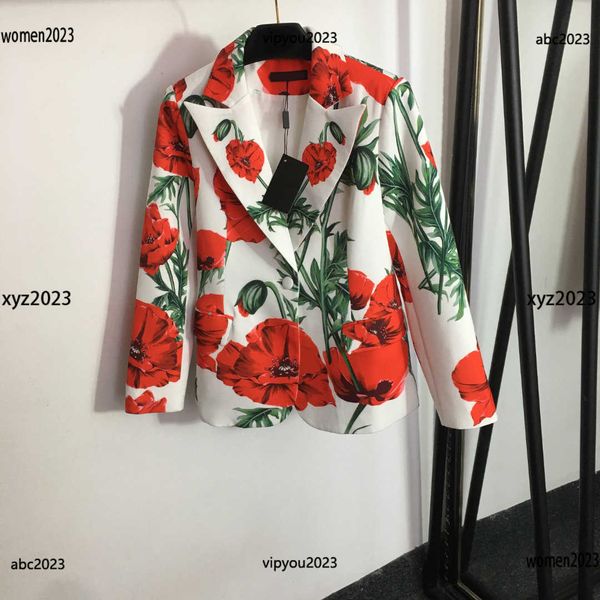 women designer blazer lady suit flower printed slim fitting one button suit jacket size s-xl slim fit loose coat new arrival may18, White;black
women designer blazer lady suit flower printed slim fitting one button suit jacket size s-xl slim fit loose coat new arrival may18, White;black