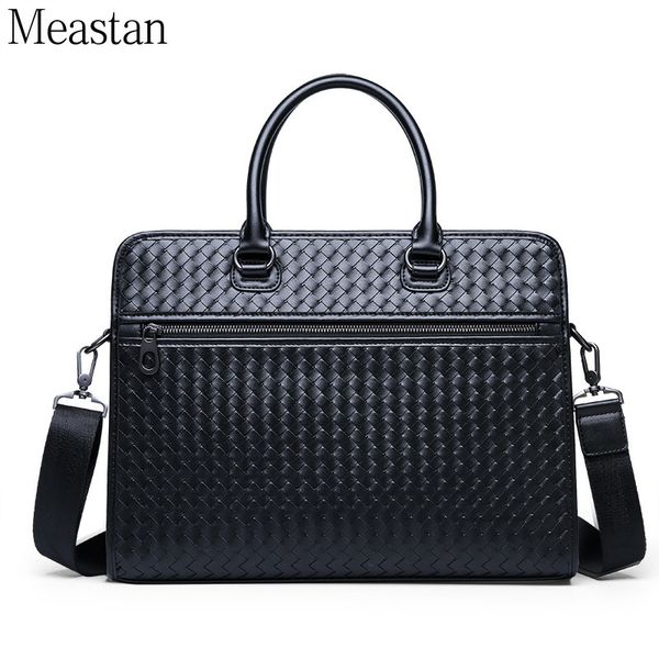 briefcases men's briefcase luxury woven leather lapbags men shoulder handbag office business travel bag bags for documents big 230520
briefcases men's briefcase luxury woven leather lapbags men shoulder handbag office business travel bag bags for documents big 230520