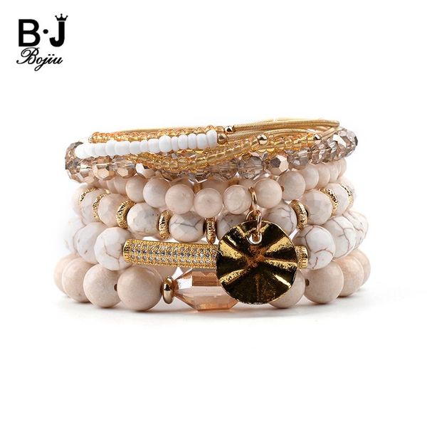 bangle bojiu multilayer natural stone bracelets for women gold zirconia tube spring white howlite river stone crystal bracelet bcset199, Black
bangle bojiu multilayer natural stone bracelets for women gold zirconia tube spring white howlite river stone crystal bracelet bcset199, Black