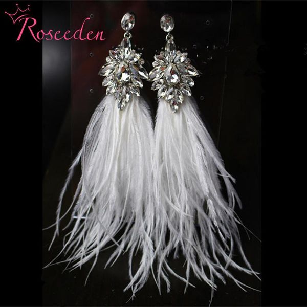 knot bohemian long feather earring women rhinestone drop earrings wedding jewelry re3794, Silver
knot bohemian long feather earring women rhinestone drop earrings wedding jewelry re3794, Silver