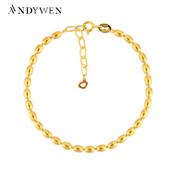 bangle andywen 2020 new 925 sterling silver gold beads charm bracelet bangle chain fine jewelry 2020 rock punk fine jewels, Black
bangle andywen 2020 new 925 sterling silver gold beads charm bracelet bangle chain fine jewelry 2020 rock punk fine jewels, Black