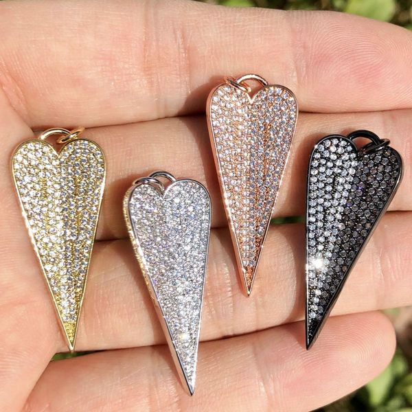 other 5pcs cubic zirconia pave heart charm gold plated pendant for woman fashion jewelry making bracelets necklace accessories
other 5pcs cubic zirconia pave heart charm gold plated pendant for woman fashion jewelry making bracelets necklace accessories