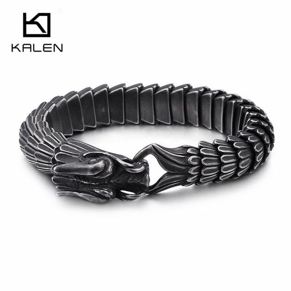 bangle kalen punk animal dragon charm bracelet men stainless steel matteshiny china dragon blessing bracelet amulet bangle jewelry, Black
bangle kalen punk animal dragon charm bracelet men stainless steel matteshiny china dragon blessing bracelet amulet bangle jewelry, Black