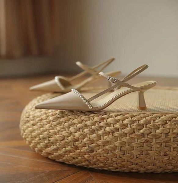t2021042303 ivorybeige pointed toe calf skin genuine leather sling back 55cm heels sandals8834431, Black
t2021042303 ivorybeige pointed toe calf skin genuine leather sling back 55cm heels sandals8834431, Black
