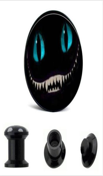 acrylic cheshire cat logo ear gauge plug and tunnel ear stretcher expander 4mm16mm screw fit plug piercing4628006, Silver
acrylic cheshire cat logo ear gauge plug and tunnel ear stretcher expander 4mm16mm screw fit plug piercing4628006, Silver